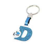 Bc Corona BCCorona LLA02004 Llavero Metálico I LOVE Letra D Color Azul