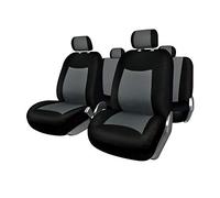 Bc Corona FUK10403 Modena Juego de Fundas, Negro/Gris