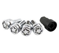 Abc Locks BC Corona TOR9940 Tornillos Antirrobo para Llantas, Set de 4