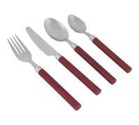 BC Cubertería 16 piezas 4 pzas rojo