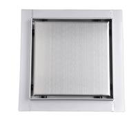 Bc-elec - Q01-15 Canaleta de ducha de acero inoxidable, cuadrado, 15 cm, desagüe de ducha, altura regulable 63-83 mm.