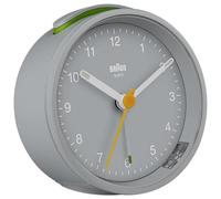 BC12 Clásico Reloj Despertador, Gris - BC12G