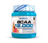BCAA 12.000-457 g - BCAA, BCAA polvo - Aminoacidos BCAA - Aminoacidos ramificados BCAA - Aminoácidos BCAA, BCAA 2 1 1 - Aminoácidos ramificados en polvo - Leucina isoleucina valina (Fruit punch)