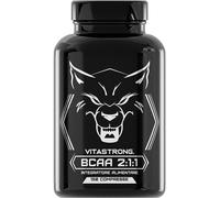 BCAA Aminoácidos Esenciales 5000mg con Vitamina B6, Leucina, Isoleucina, Valina, Aminoacidos Ramificados BCAA 2 1 1 y B6 Vitamina, Pre Entreno, Intra Entreno, Post Entreno, 150 Tabletas Vitastrong