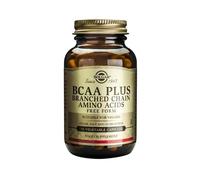 Solgar Cápsulas BCAA Plus Aminoácidos ramificados en forma libre 50 cápsulas vegetales