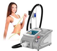 BCBKD Máquina De Criolipólisis De Congelación De Grasa, Lipólisis De Grasa De Criolipólisis De 360 ° Instrumento De Adelgazamiento De Grasa De Explosión Congelada con 3 Asas