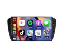 BCBSYCJP nalámbrico Carplay Android Radio Coche para Seat Ibiza 6j MK4 2009-2013 WLAN Android 15 Auto Navi GPS WiFi 9 Pulgada Mirror Link FM Cámara Trasera,8 Core 6G+128G