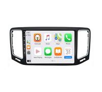 BCBSYCJP nalámbrico Carplay Android Radio Coche para Sharan Seat Alhambra 7N 2010-2022 WLAN Android 15 Auto Navi GPS WiFi 9 Pulgada Mirror Link FM Cámara Trasera,8 Core 4+64G
