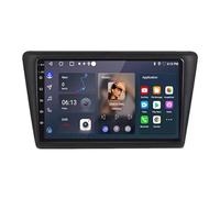 BCBSYCJP nalámbrico Carplay Android Radio Coche para Skoda Rapid 2013-2019 Seat Toledo 2015-2018 WLAN Android 15 Auto Navi GPS WiFi 9 Pulgada Mirror Link FM Cámara Trasera,8 Core 6G+128G