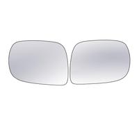 BCBSYCJP Vidrio del Espejo Retrovisor Cristal Retrovisor para Audi Q7 2006-2022 Izquierda Derecha Calentado con Placa Trasera Vidrio Espejo Lateral,Right-2006-2009