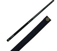 BCE Jw-10am BCE - Taco de Billar Unisex de 2 Piezas Mark Selby con Funda clásica de 145 cm, Taco de 9 5 mm, Trasero Negro y Eje de Madera Natural, 57 Reino Unido