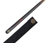 BCE Taco de billar o billar Mark Selby de madera de fresno norteamericano, de 145 cm a 9,5 mm, con funda clásica