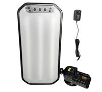 Bceer Luz PDR Profesional De 45 Cm con Ventosa Eléctrica, Lámpara Reflectora De Abolladuras(Color:Sin batería)