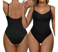 Bcenoilua Body Moldeador para Mujer Tanga Shapewear Bodysuit Control de Abdomen Control de Abdomen Bodysuit Reductor lnvisible Body Lencería Moldeadora Corset Reductor Cintura HL