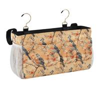 BCFHRGT Art Quail Peach - Cesta colgante para cama de dormitorio universitario, litera, sofá