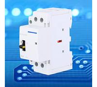 BCH8-40M 2P 40A 230V Contactor de CA Doméstico Montaje en Carril DIN con Interruptor de Control Manual (2NO)