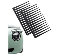 BCHKO Pegatinas Pestañas para Faros de Coche, 1 Par, Autoadhesivas, Decoración Divertida. Transforma el estilo al instante, fáciles de aplicar y resistentes al agua para un toque único.