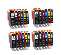 BCI-325 326 Juego de Cartuchos de Tinta compatibles para MG5230 MG5130 MG6130 MG8130 6230 8230 5330 IP4830 IP4930 MX883 IX6530 1/2/3/4 Paquete(6Color 4set)