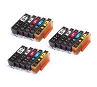 BCI-325 326 Juego de Cartuchos de Tinta compatibles para MG5230 MG5130 MG6130 MG8130 6230 8230 5330 IP4830 IP4930 MX883 IX6530 1/2/3/4 Paquete(5Color 3set)