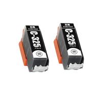 BCI-325 BCI-326 Compatible con Cartuchos de Tinta Impresoras de inyección de Tinta MG5230 IP4830 MG6130 MX893 IP4930 IX6530 MX883(2pcs-Big Black)