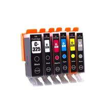 BCI-325 BCI326 Cartuchos de Tinta compatibles para Pixus IP4830 IP4930 IX6530 MG5330 MG6130 MG6230 Impresoras