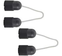 BCIOUS Accesorios de conexión de lanza subacuática, conector de pesca submarina, adaptador de tubo de látex, herramienta de pesca para conector de banda de goma