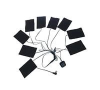 BCIOUS Cojín térmico USB para ropa de invierno con 3 velocidades ajustables para mantener el calor, chaleco, chaqueta, suéter, esterilla térmica de invierno, almohadilla térmica USB, ropa