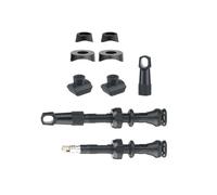 BCIOUS Conectores de bombas de bicicleta, boquilla de inflado de bicicleta, válvulas de neumático de extensión para un fácil mantenimiento y reemplazo para ciclistas profesionales