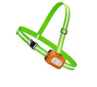 BCIOUS Faros delanteros para senderismo, con múltiples opciones de uso, batería de larga duración, textura ABS, para corredor, ciclista, luz LED recargable con correa reflectante para correr por la