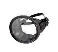 BCIOUS Gafas de buceo de forma ovalada, antivaho, vidrio endurecido, antifugas, panorámicas, vistas amplias, gafas de visión amplia