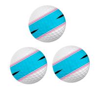 BCIOUS Juego de 3 capas para mejorar la precisión para competición, precisión de 360 grados, para mujeres y hombres, pelotas de golf de larga distancia