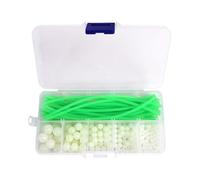 BCIOUS Juego de equipo de pesca luminiscente con mangas flexibles Sea Iscas FIsh Tackle Tool para actividades al aire libre, no tóxico