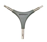 BCIOUS Llave Allen de 3 vías para bicicleta, llave en forma de Y de 4/5/6 mm, práctica llave Allen para herramientas de reparación de carreteras