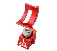 BCIOUS Palanca de freno de bicicleta ligera, pieza de repuesto para la mayoría de bicicletas de montaña de carretera, color negro, rojo, dorado, útil desviador delantero de bicicleta, palanca de