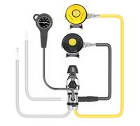 BCIOUS Regulador de buceo de alta precisión con manómetro de 1ª etapa para una exploración submarina segura y respiración