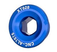 BCIOUS Tornillo de manivela de aleación de aluminio para bicicleta, tapas de tornillo para bicicleta, tapas de manivela, tapas de manivela, pernos de fijación de brazo de bicicleta, tornillos de