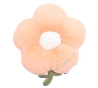 BCJMKDX Almohada de Apoyo， Cartoon Cute Flower|Soft Cozy Petal-Shaped Chair Pad For Sitting|Comfy Back Cushion For Office Chair(B-orange-45x45x9cm(17.7x17.7x3.5in))