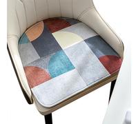 BCJMKDX Almohada de Apoyo， Modern Nordic Style|All-Season Soft Breathable Chair Pad|Trendy Durable with Non-Slip Bottom(G,49x49CM)