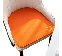 BCJMKDX Almohada de Apoyo， Modern Nordic Style|All-Season Soft Breathable Chair Pad|Trendy Durable with Non-Slip Bottom(Q,45x44CM)