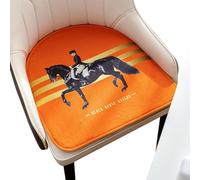 BCJMKDX Almohada de Apoyo， Modern Nordic Style|All-Season Soft Breathable Chair Pad|Trendy Durable with Non-Slip Bottom(T,45x49CM)