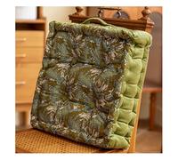 BCJMKDX Almohada de Apoyo， Rustic For All Seasons|Cozy Soft Long-Lasting Seat Pads|Stylish Upholstered Sofa Backrest Pillow(Green)