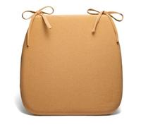 BCJMKDX Almohada de Apoyo， Soft Memory Foam with TiesWith Washable Breathable Cover| Slip Resistant Bottom(Khaki,44x42x4.5cm)