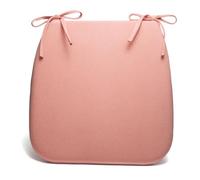 BCJMKDX Almohada de Apoyo， Soft Memory Foam with TiesWith Washable Breathable Cover| Slip Resistant Bottom(Pink,37x35x4cm)