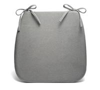 BCJMKDX Almohada de Apoyo， Soft Memory Foam with TiesWith Washable Breathable Cover| Slip Resistant Bottom(Light Gray,37x35x4cm)