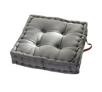 BCJMKDX Almohada de Apoyo， Square with Handle|Thickened Back Support Pads|Stylish Floor|Comfort Sofa Pillow For All Seasons(Gray)