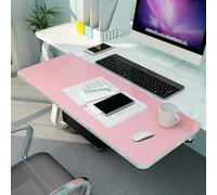 BCJMKDX bandejas para Teclado. Bandeja for Teclado Plegable de 90°, reposabrazos, Soporte for Codo y Brazo for Reducir la Fatiga Muscular, Bandeja de Madera(Pink,75x25cm(30x10Inch))