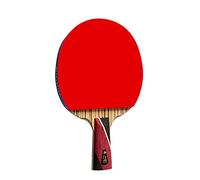 BCJMKDX Bates de Tenis de Mesa, Set de Raquetas de Ping Pong, Goma Premium for torneos, con tecnología de Fibra de Carbono/8 Estrellas(Short Handle)