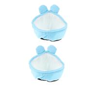 BCJMKDX Cama para Mascotas. 2 uds Nido de algodón for hámster Chinchilla Guinea Habitat Cama for hámster casa pequeña Mascota cálida