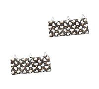 BCJMKDX Cama para Mascotas. 2 uds túnel for Ratas Nido Chinchilla Ardilla Nido hurón Jaula Accesorios pequeña Jaula for Mascotas Hamaca Ha