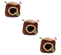 BCJMKDX Cama para Mascotas. 3 Juegos de Nido for Hamsters, Cueva pequeña Colgante for Animales, Hamaca for Conejillos de Indias, Hamaca for Mascotas, Cama for Mascotas, Hamaca for Ratas